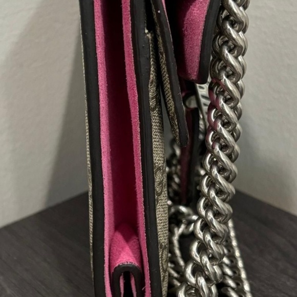 GUCCI  DIONYSUS  WITH PINK LEATHER TRIM - Picture 3 of 5